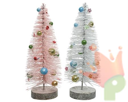 ALBERO SINTETICO 10 X 25 CM 2 COL ASS