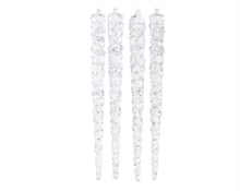 GHIACCIOLI 15 CM 4 PZ FLUORESCENTE