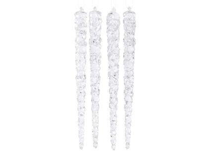 GHIACCIOLI 15 CM 4 PZ FLUORESCENTE