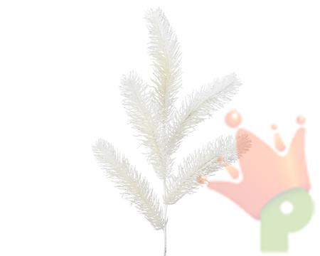 RAMO PINO BIANCO INNEVATO GLITTERATO PVC