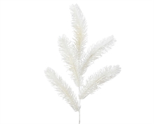 RAMO PINO BIANCO INNEVATO GLITTERATO PVC