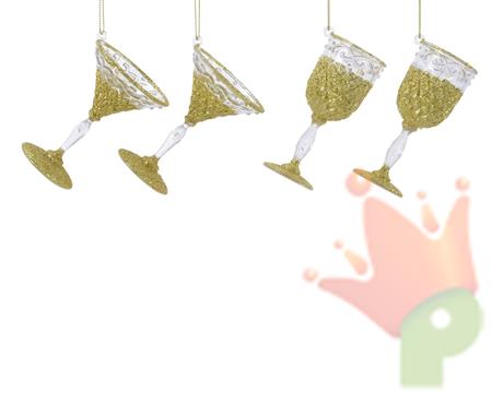 PENDENTE ASSORTITO ORO FORMA CALICE