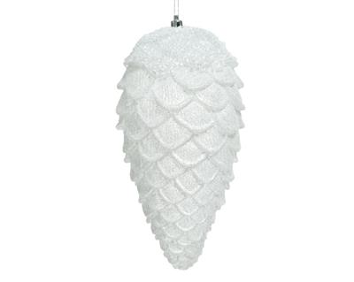 PENDENTE PIGNA EFFETTO GHIACCIO 12X12X26,5