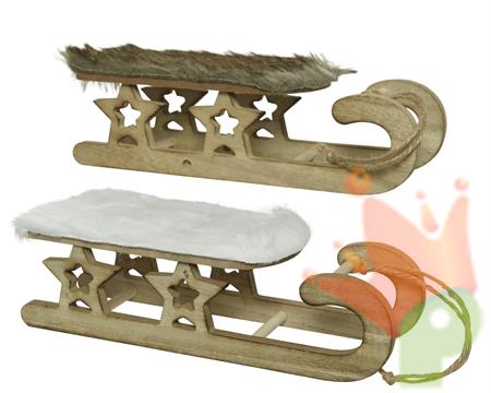 SLITTA LEGNO CON TAPPETINO