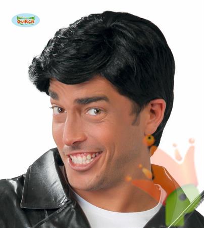 PARRUCCA CORTA UOMO NERA