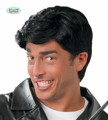 PARRUCCA CORTA UOMO NERA