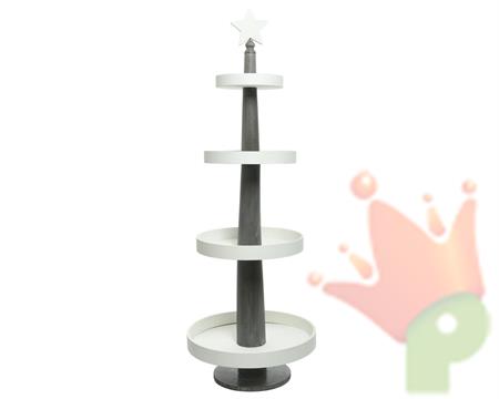 ESPOSITORE ROTONDO IN LEGNO