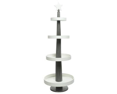 ESPOSITORE ROTONDO IN LEGNO