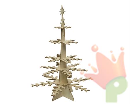 ESPOSITORE A CINQUE PIANI IN LEGNO