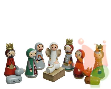 MDF nativity set