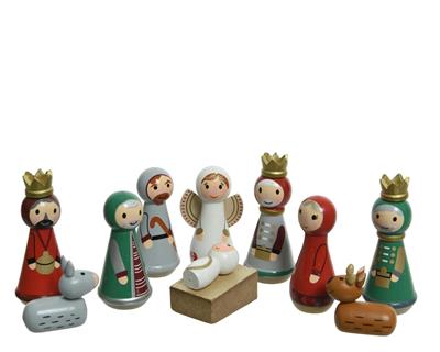 MDF nativity set