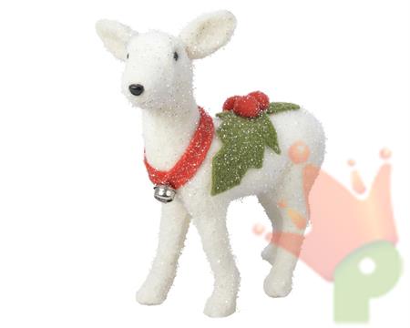 RENNA GLITTERATA 12X25X30 CM