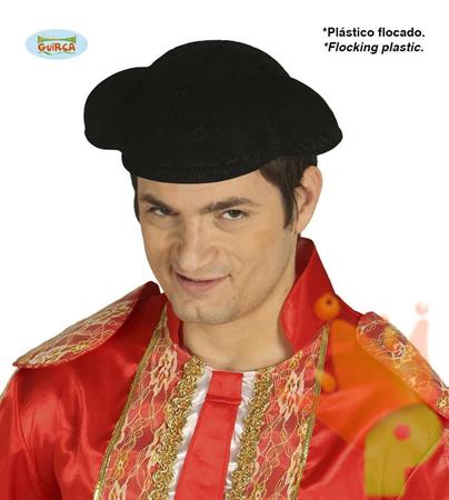CAPPELLO TORERO NERO VELLUTATO