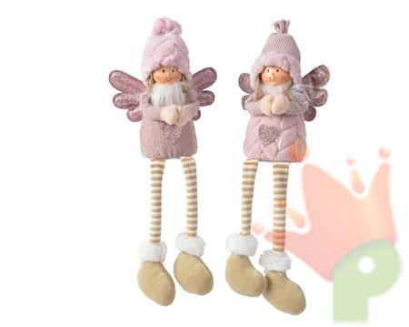 BAMBOLINA VINTAGE ROSA 39 CM