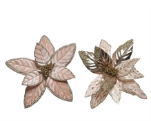 FIORE CON PINZA NATALIZIO 2 ASS
