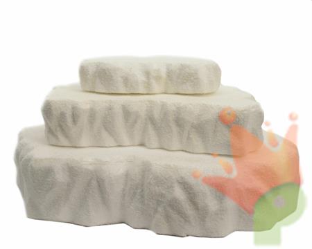 BASE PER ACCESSORI VILLAGGI IN SCHIUMA CON NEVE