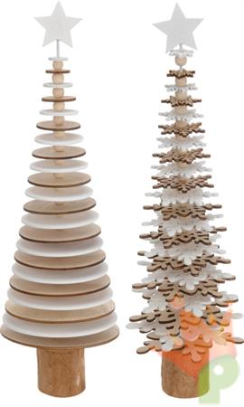 ALBERO LEGNO NATURALE 40 CM
