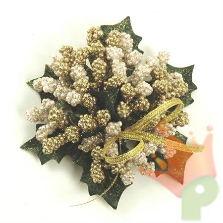 GIROCANDELA BACCHE ORO