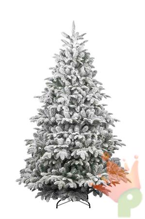 ALBERO DI NATALE INNEVATO 270 CM DINO FLOCKED