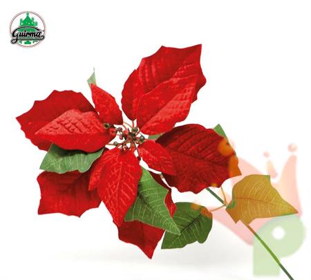 RAMO CON STELLA DI NATALE 70 CM