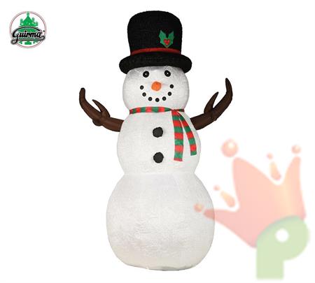 PUPAZZO DI NEVE GONFIABILE 260CM