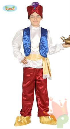 COSTUME LADRO DEL DESERTO ALADIN BAMBINO 5-6 ANNI