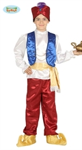 COSTUME LADRO DEL DESERTO ALADIN BAMBINO 5-6 ANNI