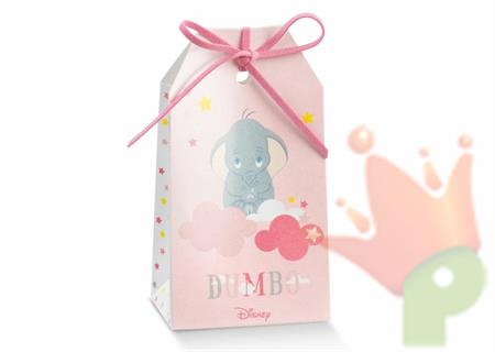 SCATOLINA TAG 55X35X100MM DUMBO ROSA 10PZ