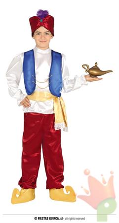 COSTUME LADRO DEL DESERTO ALADIN BAMBINO 7-9 ANNI
