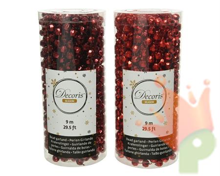 CATENELLA MINI DIAMANTI ROSSO/BORDEAUX