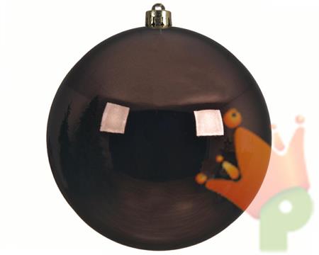 PALLINA PER ALBERO 14CM MARRONE