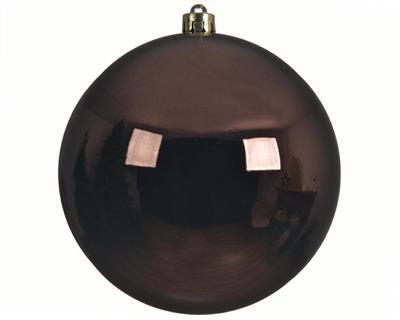 PALLINA PER ALBERO 14CM MARRONE