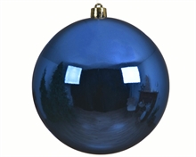 PALLINA PER ALBERO 14CM BLU