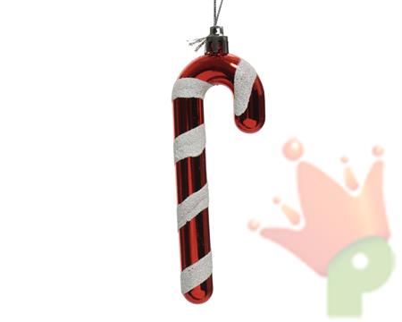 PENDENTE PER ALBERO CANDY CANE 12 CM