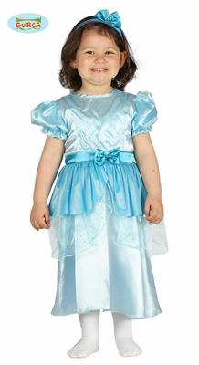 COSTUME BABY PRINCIPESSA AZZURRA 6-12 MESI