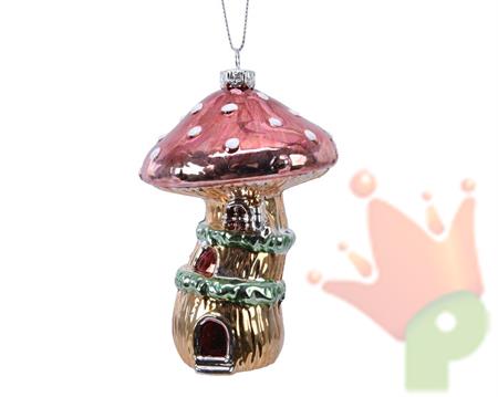 PENDENTE PER ALBERO FUNGO ROSA