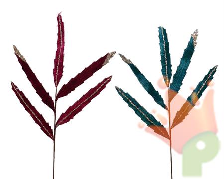 RAMO CON FOGLIE ROSSO/VERDE