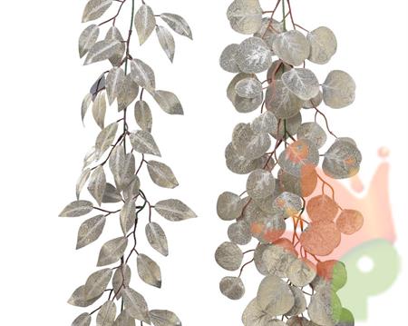 GHIRLANDA DI FOLGIE CHAMPAGNE GLITTER 150CM