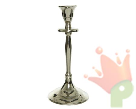 CANDELIERE 9X20CM ARGENTO