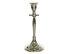 CANDELIERE 9X20CM ARGENTO