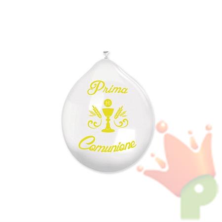 PALLONCINI 10INCH - 26CM PRIMA COMUNIONE 20PZ