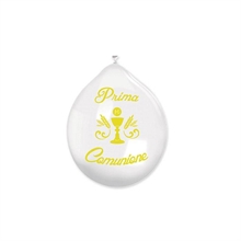 PALLONCINI 10INCH - 26CM PRIMA COMUNIONE 20PZ