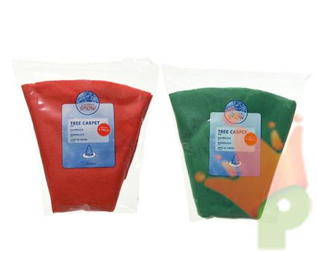 COPRIBASE IN FELTRO VERDE/ROSSO
