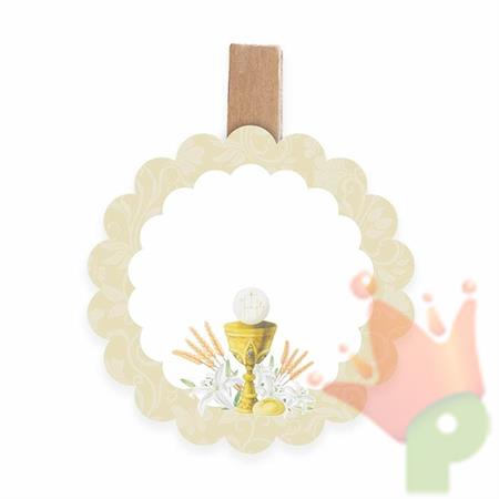SEGNAPOSTO COMUNIONE 4,5X6CM 6PZ
