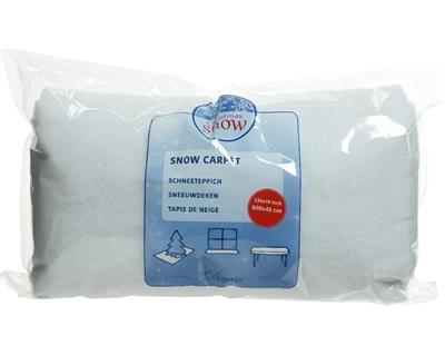 TAPPETO NEVE 600X45CM BIANCO
