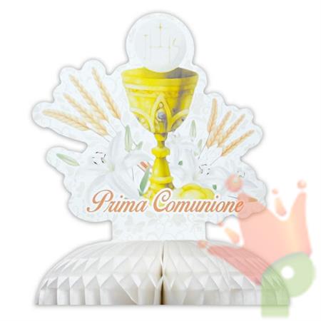 CENTROTAVOLA 28X32CM COMUNIONE IVORY