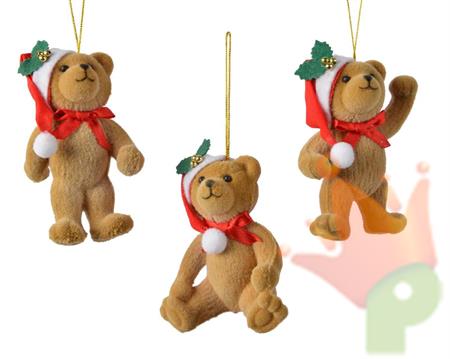 PENDENTE PER ALBERO ORSETTO CON CAPPELLO