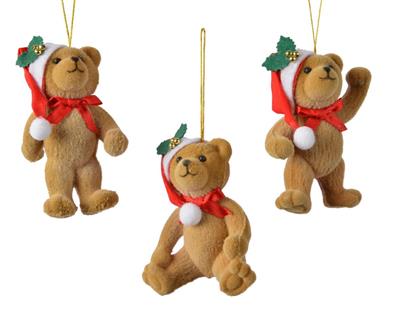 PENDENTE PER ALBERO ORSETTO CON CAPPELLO