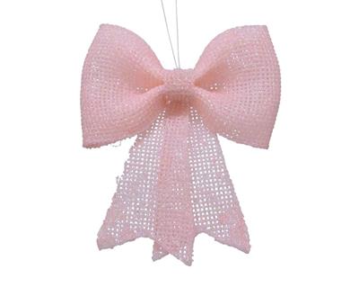 FIOCCO PER ALBERO DA APPENDERE 2,5X12X14CM ROSA