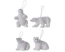 ORSO IN SCHIUMA 4 POSIZIONI BIANCO